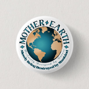 MOTHER EARTHが完全に設計した自然 缶バッジ