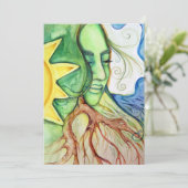 Mother Earth Gaia Goddess  招待状 (スタンド正面)