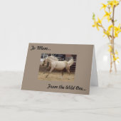 Mother - From the Wild One カード (黄色い花)