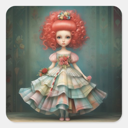 MOTHER GINGER Nutcracker Fashion Ballet スクエアシール (正面)