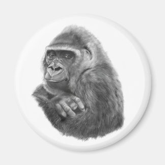 Mother gorilla Magnet 母ゴリラのマグネッド マグネット
