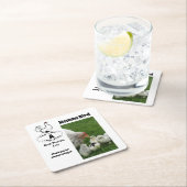 Mother Hen 最高のママEver写真名 スクエアペーパーコースター (インサイチュ)