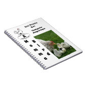 Mother Hen 最高のママEver写真名 ノートブック (右側)