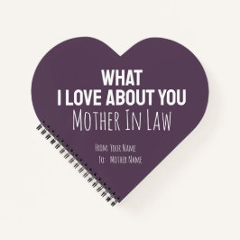 Mother In Law Gifts Mother-in-law Mom For Her ノートブック