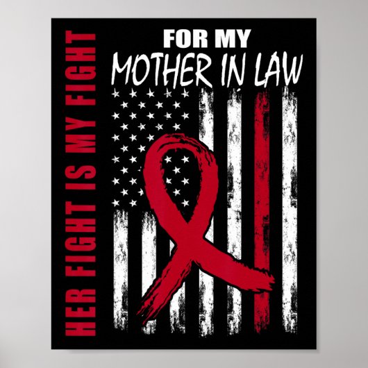 Mother In Law Multiple Myeloma Awareness American  ポスター (正面)