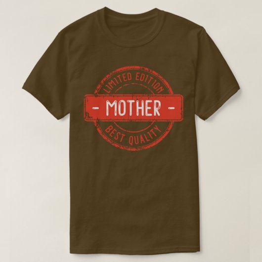 Mother Limited Editionレトロ最高の品質 Tシャツ (デザイン正面)