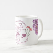 Mother Love Modern Design  コーヒーマグカップ (正面右)