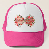 Mother Love Without End – Floral Design キャップ (正面)