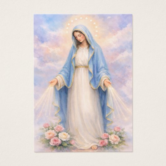 Mother Mary Funeral Prayer Memorare (正面)