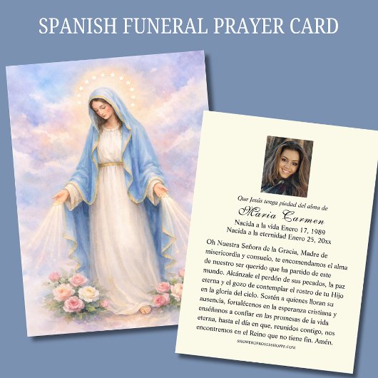 Mother Mary Funeral Prayer Memorare
