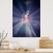 Mother Mary, Holy immaculate conception,Jesus ポスター (キッチン)