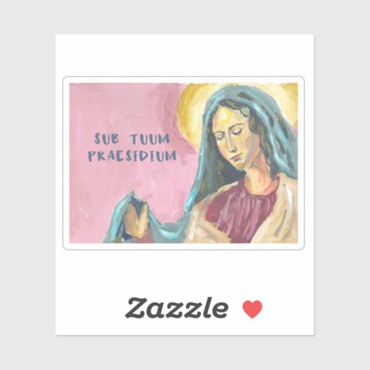 Mother Mary prayer sticker シール (シート)