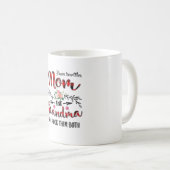 Mother Mom And Grandma Birthday コーヒーマグカップ (正面右)