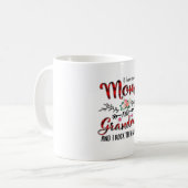 Mother Mom And Grandma Birthday コーヒーマグカップ (正面左)