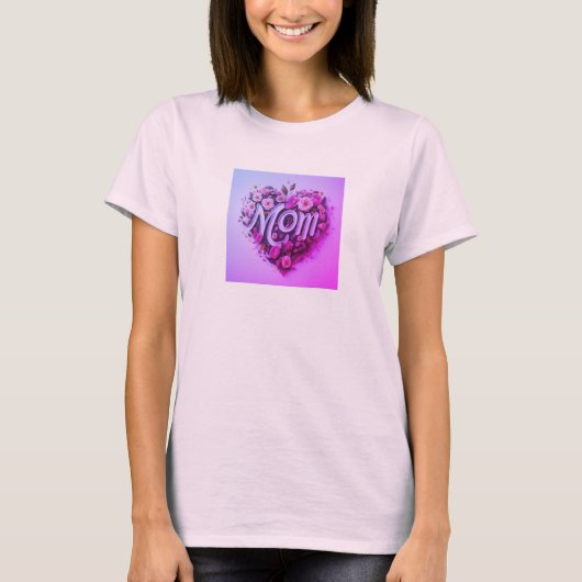 Mother Mom Mother's Day Tシャツ (正面)