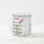 MOTHER-MUG フロストグラスマグカップ (正面左)