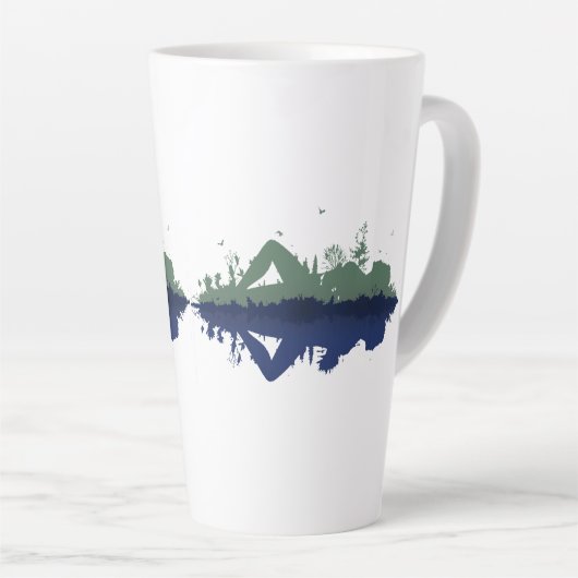 Mother Nature カフェラテマグ (右アングル)