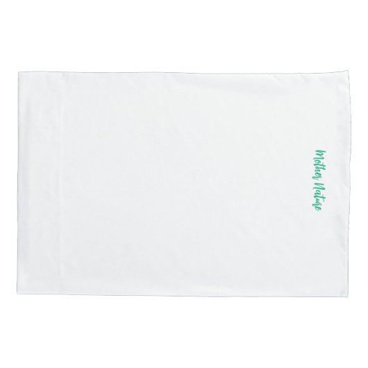 Mother Nature 枕カバー (裏面)