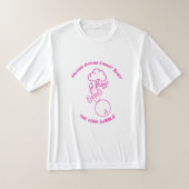 Mother Nature Cannot Burst Pink Bubble Tシャツ (レイダウン)