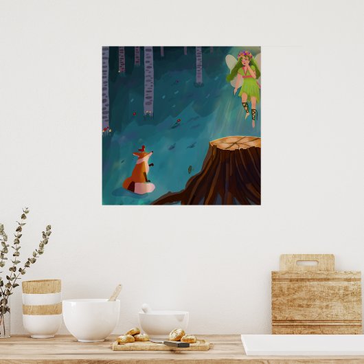 Mother Nature grief ポスター (キッチン)