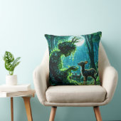 Mother nature's gentle touch on a spotted fawn クッション (椅子)