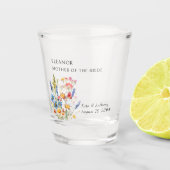 Mother of Bride Country Wildflower 結婚's ショットグラス (正面)