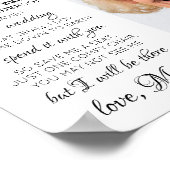 Mother Of Bride Photo天国メモリアル結婚 ポスター (角)