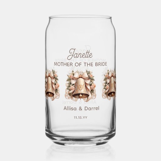 Mother of Bride Soda Glass ガラス缶 (正面)