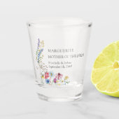 Mother of Bride Wilflower Country 結婚's ショットグラス (正面)