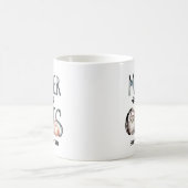 Mother of Cats, Fun Gift for Cat Lovers コーヒーマグカップ (中央)