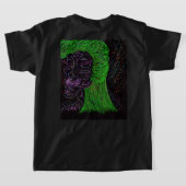 Mother of Galaxies T-Shirt Tシャツ (レイダウン裏面)