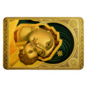 Mother of God Glykophilousa -- Icon Magnet マグネット (横)
