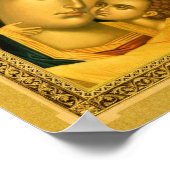 Mother of God Glykophilousa - Icon Poster ポスター (角)