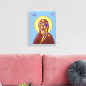 Mother of God Icon Canvas Print キャンバスプリント (インサイチュ (リビング))