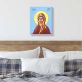 Mother of God Icon Canvas Print キャンバスプリント (インサイチュ (寝室))