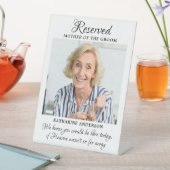 Mother Of Groomフォト天国結婚メモリアル 台座サイン (インサイチュ)