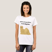 Mother of Lhasa Apsos, First of My Name Tシャツ (正面フル)