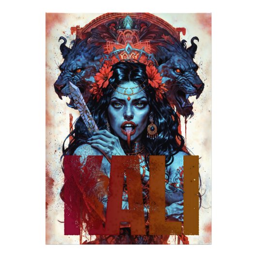 Mother of Liberation Kali フォトプリント (正面)