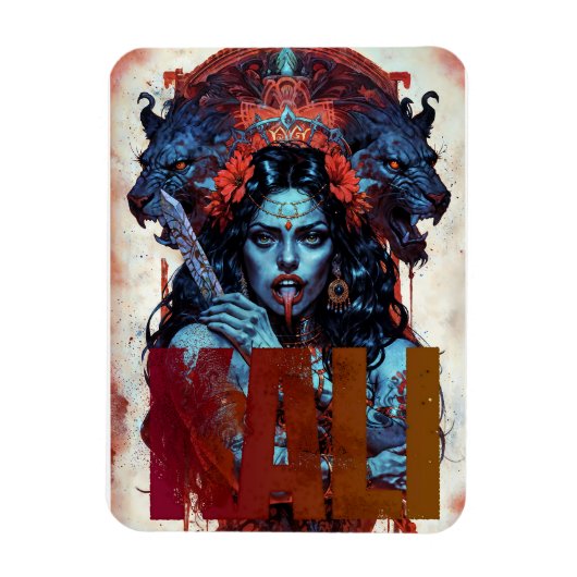 Mother of Liberation Kali マグネット (縦)