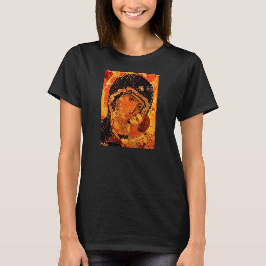 Mother of Love – 聖、マリア、イエス – Tシャツ (正面)