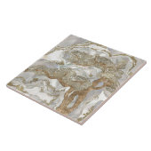 Mother of pearl Golden Tree タイル (側面)