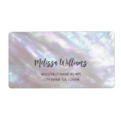 Mother-of-pearl Shimmering ラベル (正面)