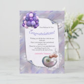 Mother of Pearls giving Birth to a Baby Girl サンキューカード (スタンド正面)