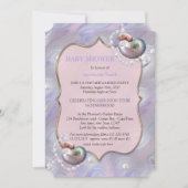 Mother of Pearls giving Birth to a Baby Girl 招待状 (正面)