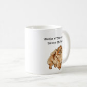 Mother of Pomeranians, First of My Name コーヒーマグカップ (正面右)