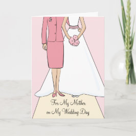 Mother of the Brideサンキューカード サンキューカード