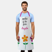 Mother of the Bride編集可能文字 エプロン (着用した状態)