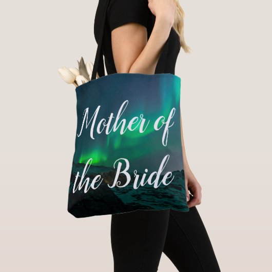 Mother of the Bride Aurora Lights Script 結婚's トートバッグ (クローズアップ)