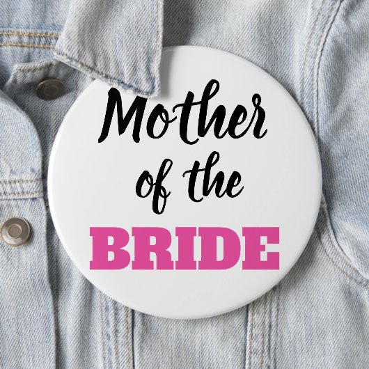 Mother of the Bride Button  缶バッジ (インサイチュ)