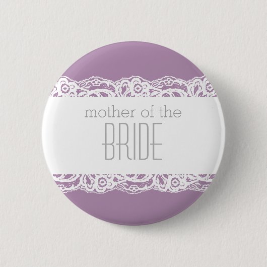 Mother of the Bride Button – 自分のカラーを選択! 缶バッジ (正面)